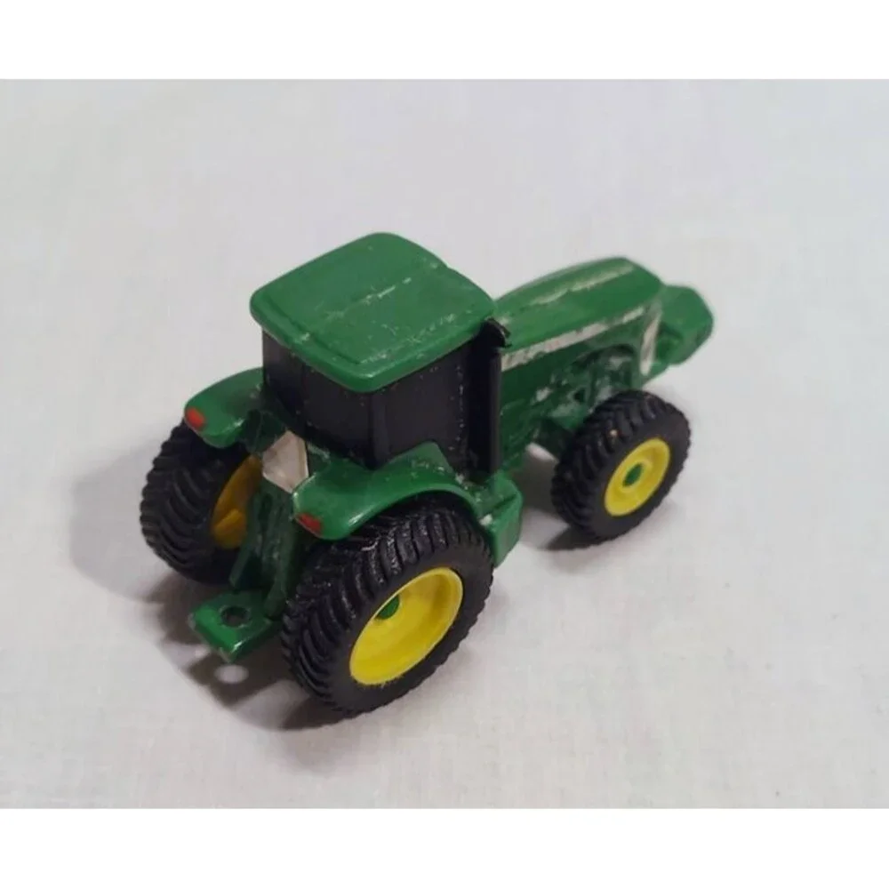 Vintage ERTL John Deere Tractor Diecast Toy Car Farm Equipment w/ Trailer Hitch
